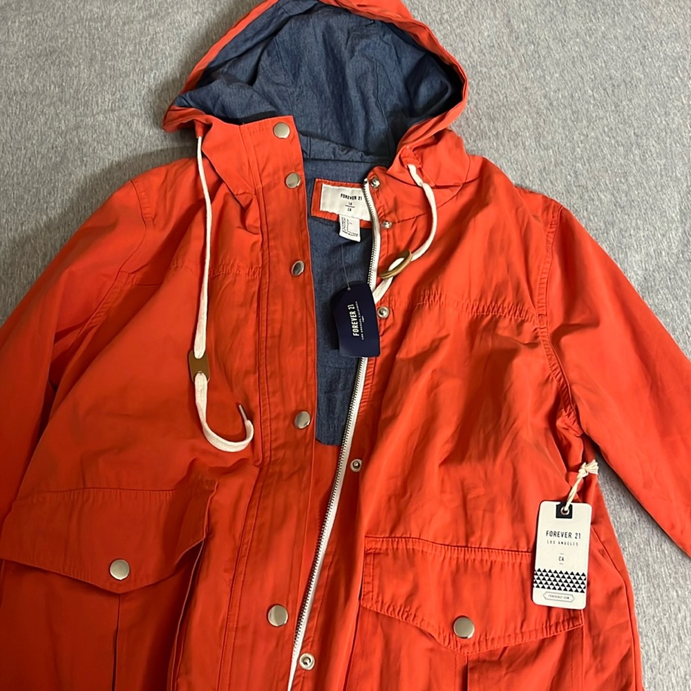 Forever 21 Women’s Orange Jacket